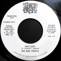 7 / THE NICE PEOPLE / CAFE-CAFE / (DISCO VERSION)