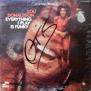 LP / LOU DONALDSON / EVERYTHING I PLAY IS FUNKY