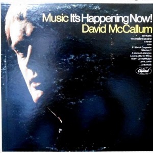 LP / DAVID MCCALLUM / MUSIC IT'S HAPPENING NOW!