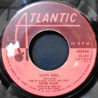 7 / GENE PAGE / SATIN SOUL / ALL OUR DREAMS ARE COMING TRUE