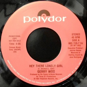 7 / GERRY WOO / HEY THERE LONELY GIRL