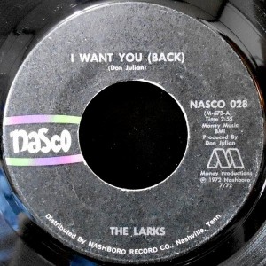 7 / THE LARKS / I WANT YOU (BACK) / I LOVE YOU