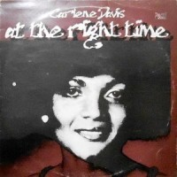 LP / CARLENE DAVIS / AT THE RIGHT TIME