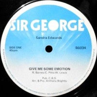 12 / SANDRA EDWARDS / GIVE ME SOME EMOTION / REGGAE GIVE ME SOME EMOTIONS / GEORGIE ROCK