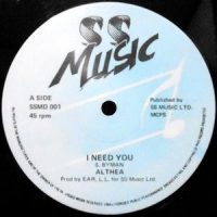 12 / ALTHEA / I NEED YOU / MR. CASANOVA