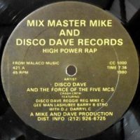 12 / DISCO DAVE AND THE FORCE OF THE FIVE MCS / HIGH POWER RAP