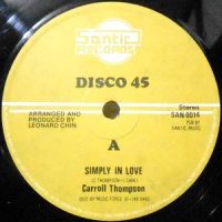 12 / CARROLL THOMPSON / SIMPLY IN LOVE