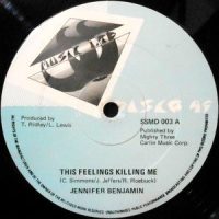 12 / JENNIFER BENJAMIN / THIS FEELINGS KILLING ME