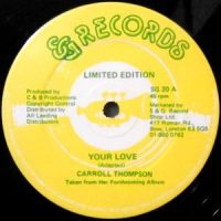 12 / CARROLL THOMPSON / YOUR LOVE