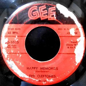 7 / THE CLEFTONES / HAPPY MEMORIES / STRING AROUND MY HEART