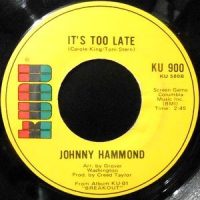 7 / JOHNNY HAMMOND / IT'S TOO LATE / WORKIN' ON A GROOVY THING