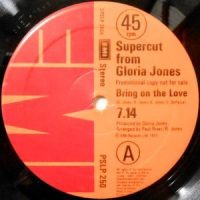 12 / GLORIA JONES / GONZALEZ / BRING ON THE LOVE / CARNIVAL