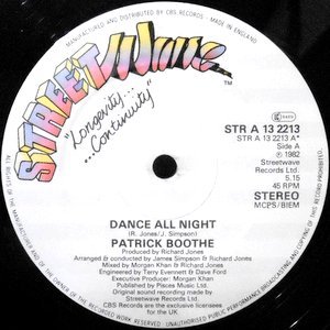 12 / PATRICK BOOTHE / DANCE ALL NIGHT