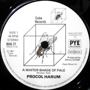 7 / PROCOL HARUM / A WHITER SHADE OF PALE