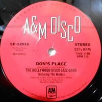 12 / THE HOLLYWOOD DISCO JAZZ BAND FEATURING THE WATERS / DON'S PLACE