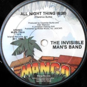 12 / THE INVISIBLE MAN'S BAND / ALL NIGHT THING / (INSTRUMENTAL)