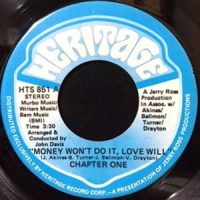 7 / CHAPTER ONE / MONEY WON'T DO IT, LOVE WILL / LOAN SHARK