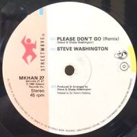 12 / STEVE WASHINGTON / PLEASE DON'T GO (REMIX) / (LP VERSION) / LIKE A SHOT