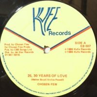 12 / CHOSEN FEW / 25, 30 YEARS OF LOVE