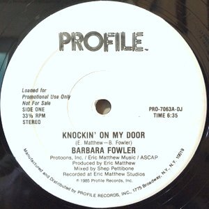 12 / BARBARA FOWLER / KNOCKIN' ON MY DOOR / (DUB)