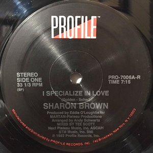 12 / SHARON BROWN / I SPECIALIZE IN LOVE / (INSTRUMENTAL)