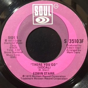 7 / EDWIN STARR / THERE YOU GO / (INSTRUMENTAL)