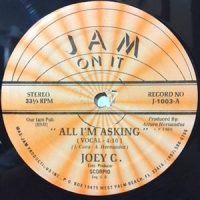 12 / JOEY C. / ALL I'M ASKING /  (FANTASY MIX - INST.)