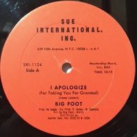 12 / BIG FOOT / I APOLOGIZE / WATCH YOUR STEP