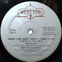 12 / BETTYE LAVETTE / DOIN' THE BEST THAT I CAN / (A SPECIAL NEW MIX)