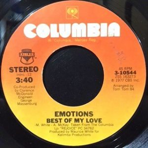 7 / EMOTIONS / BEST OF MY LOVE / A FEELING IS