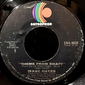 7 / ISAAC HAYES / THEME FROM SHAFT / CAFE REGIO'S
