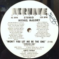 12 / MICHAEL MCGLOIRY / WON'T YOU LET ME BE THE ONE