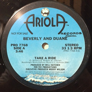 12 / BEVERLY AND DUANE / TAKE A RIDE