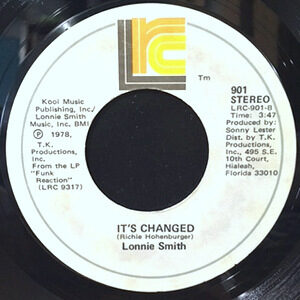 7 / LONNIE SMITH / IT'S CHANGED