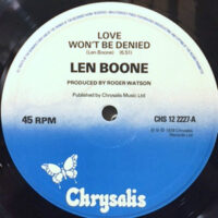 12 / LEN BOONE / LOVE WON'T BE DENIED