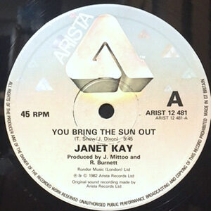 12 / JANET KAY / JACKIE MITTOO / YOU BRING THE SUN OUT / JACKIE'S ROCKERS