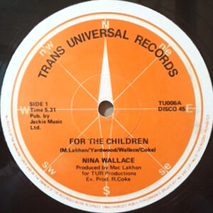 12 / NINA WALLACE / FOR THE CHILDREN