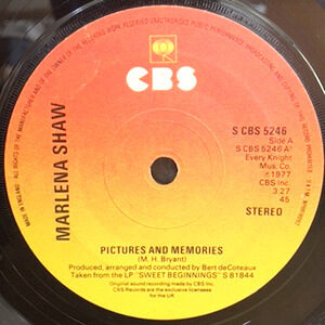 7 / MARLENA SHAW / PICTURES AND MEMORIES
