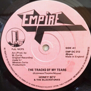 12 / HONEY BOY & THE BLACKSTONES / THE TRACK OF MY TEARS