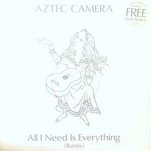 12 / AZTEC CAMERA / ALL I NEED IS EVERYTHING (REMIX)