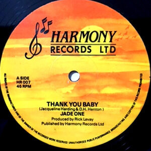 12 / JADE ONE / THANK YOU BABY / ALL THE TIME