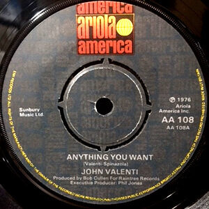 7 / JOHN VALENTI / ANYTHING YOU WANT