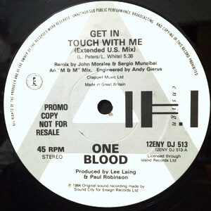 12 / ONE BLOOD / GET IN TOUCH WITH ME