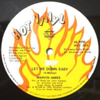 12 / MARVIN JAMES / LET ME DOWN EASY