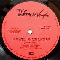 12 / WILLIAM DEVAUGHN / BE THANKFUL FOR WHAT YOU GOT (NEW VERSION)