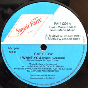 12 / GARY LOW / I WANT YOU / (INSTRUMENTAL)