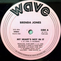 12 / BRENDA JONES / MY HEART'S NOT IN IT