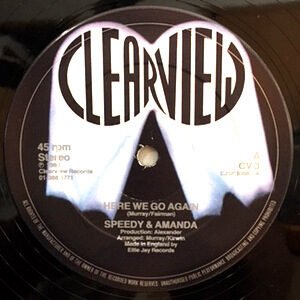 12 / SPEEDY & AMANDA / VINNETT / HERE WE GO AGAIN / ROCKING WITH ME