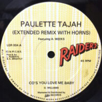 12 / PAULETTE TAJAH / 'COS YOU LOVE ME BABY