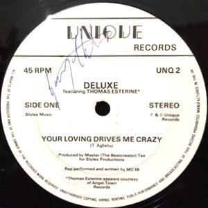 12 / DELUXE / YOUR LOVING DRIVES ME CRAZY